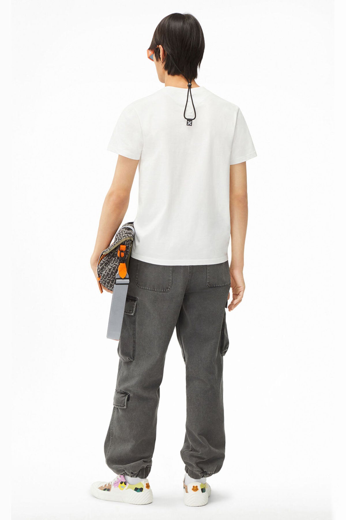 Kenzo Grafik Logolu Yuvarlak Yaka T-shirt-Libas Trendy Fashion Store