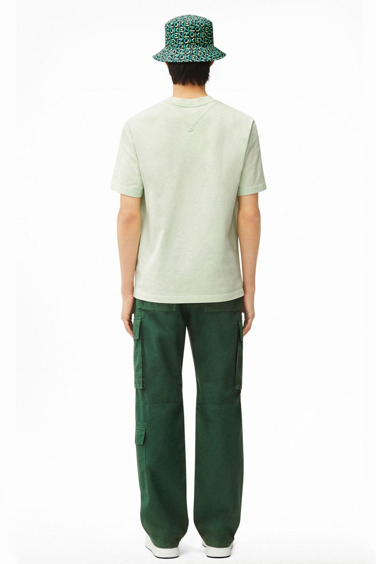 Kenzo Şal Desen Baskılı T-shirt-Libas Trendy Fashion Store