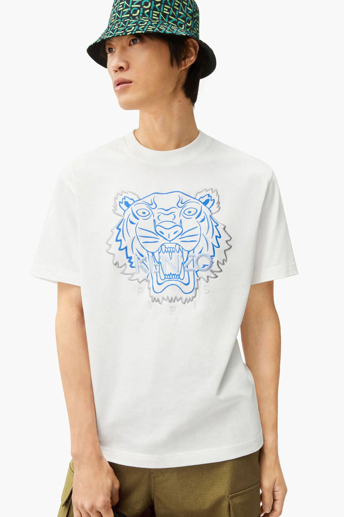Kenzo Kaplan Logolu T-shirt-Libas Trendy Fashion Store