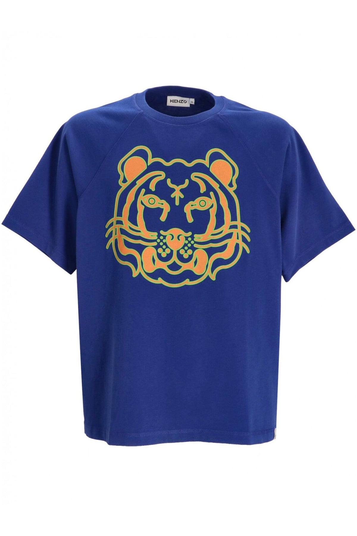 Kenzo Geniş Kesim Kaplan Logolu T-shirt-Libas Trendy Fashion Store