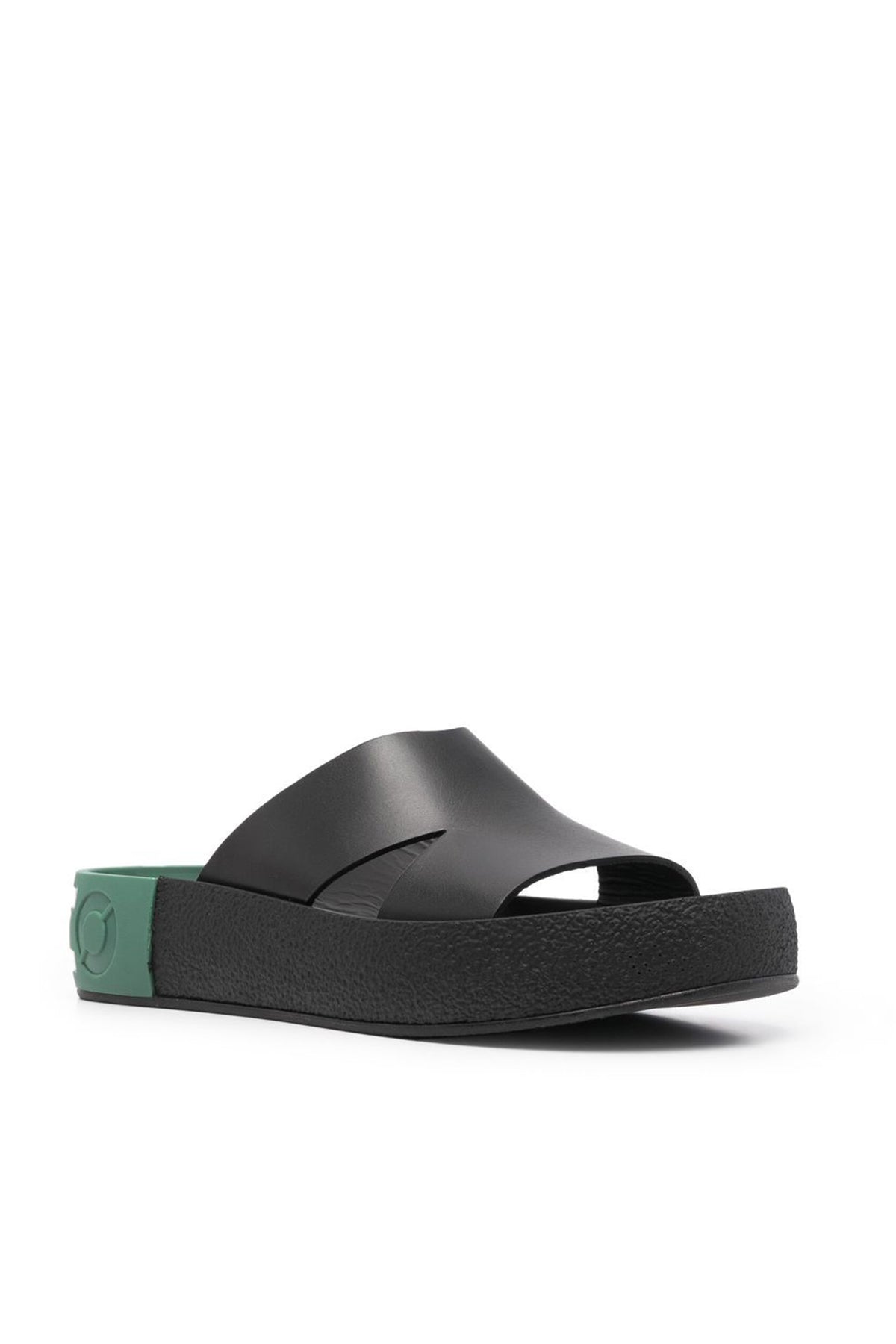 Kenzo Logolu Deri Terlik-Libas Trendy Fashion Store