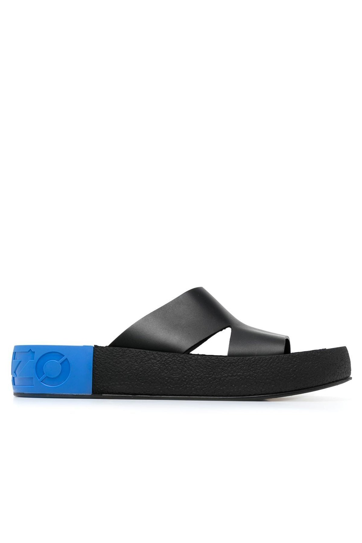 Kenzo Logolu Deri Terlik-Libas Trendy Fashion Store