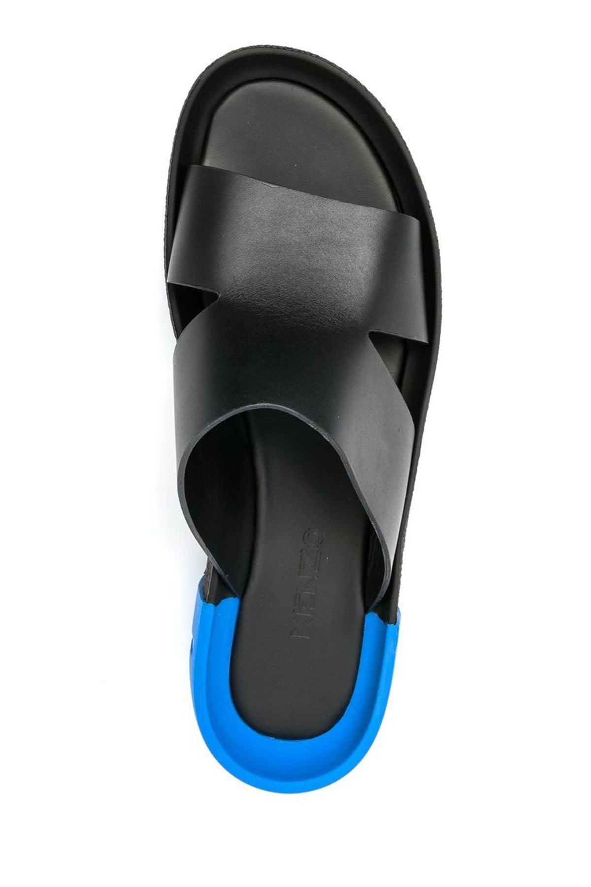 Kenzo Logolu Deri Terlik-Libas Trendy Fashion Store