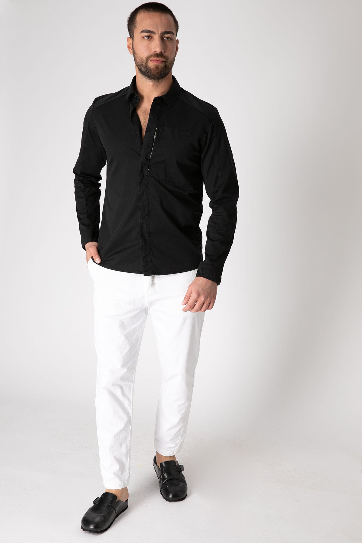 Transit Beli Lastikli Jogger Pantolon-Libas Trendy Fashion Store