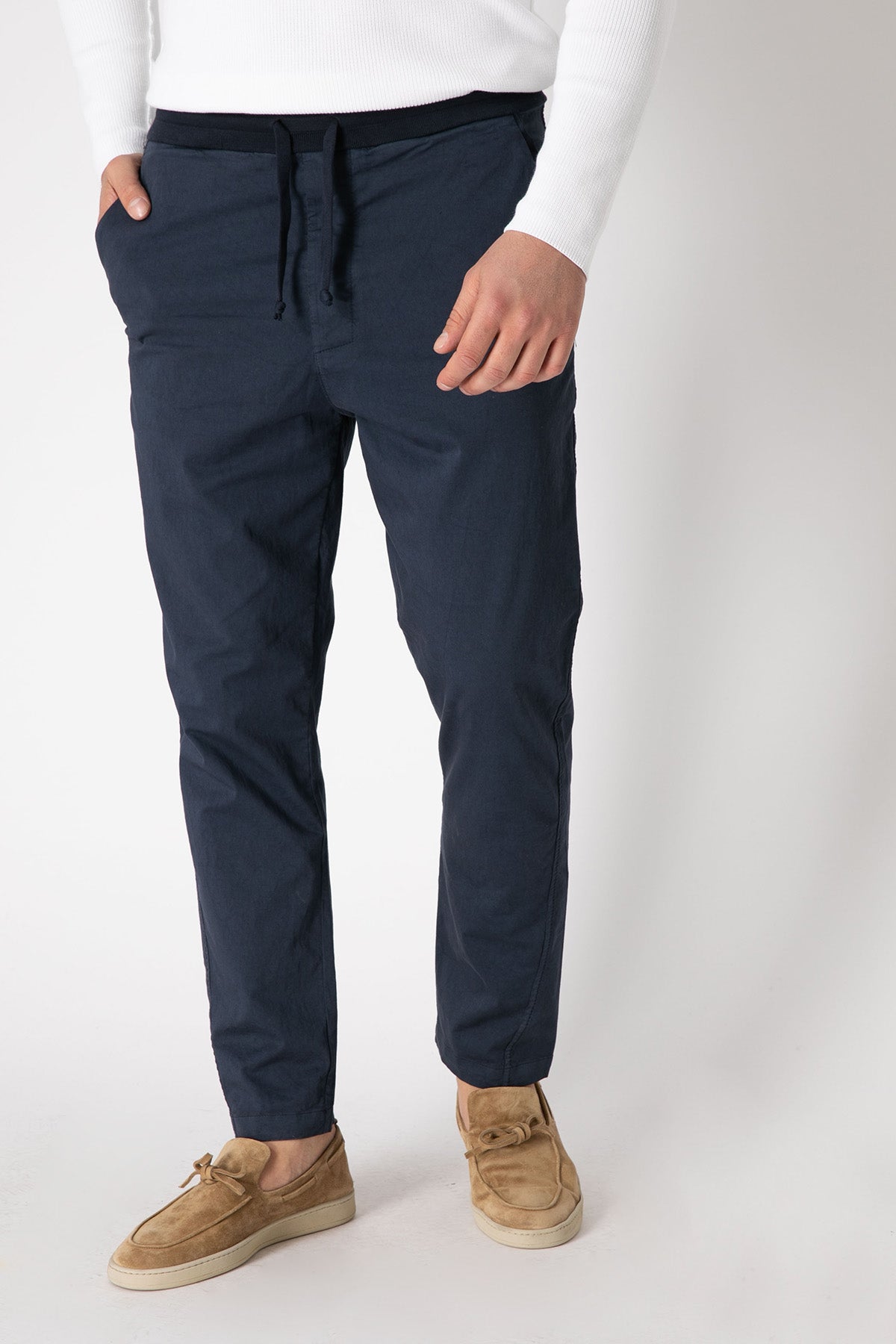 Transit Beli Lastikli Jogger Pantolon-Libas Trendy Fashion Store