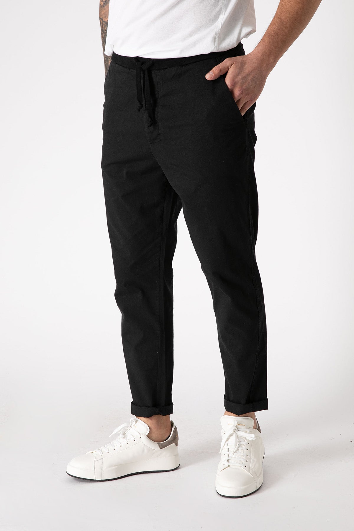 Transit Beli Lastikli Jogger Pantolon-Libas Trendy Fashion Store