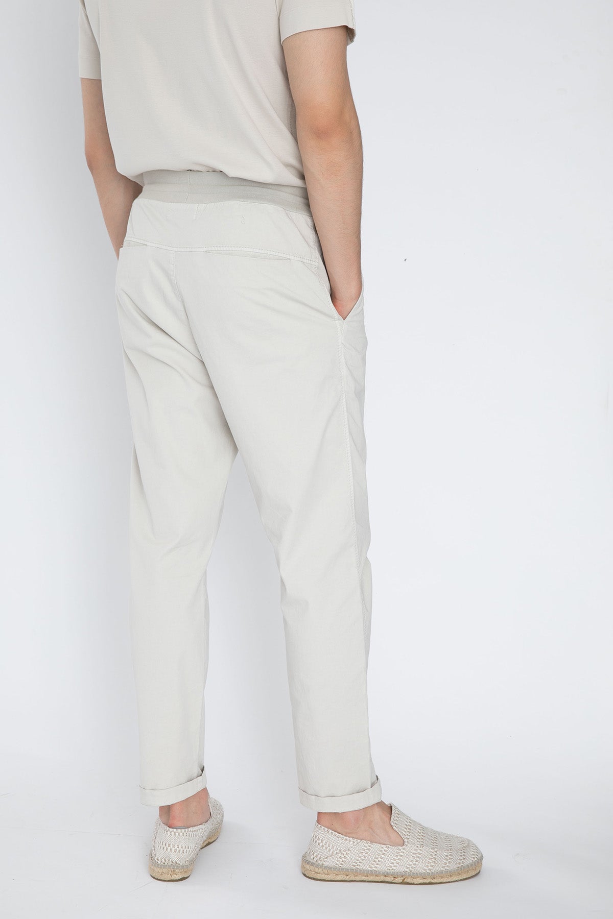 Transit Beli Lastikli Streç Jogger Pantolon-Libas Trendy Fashion Store