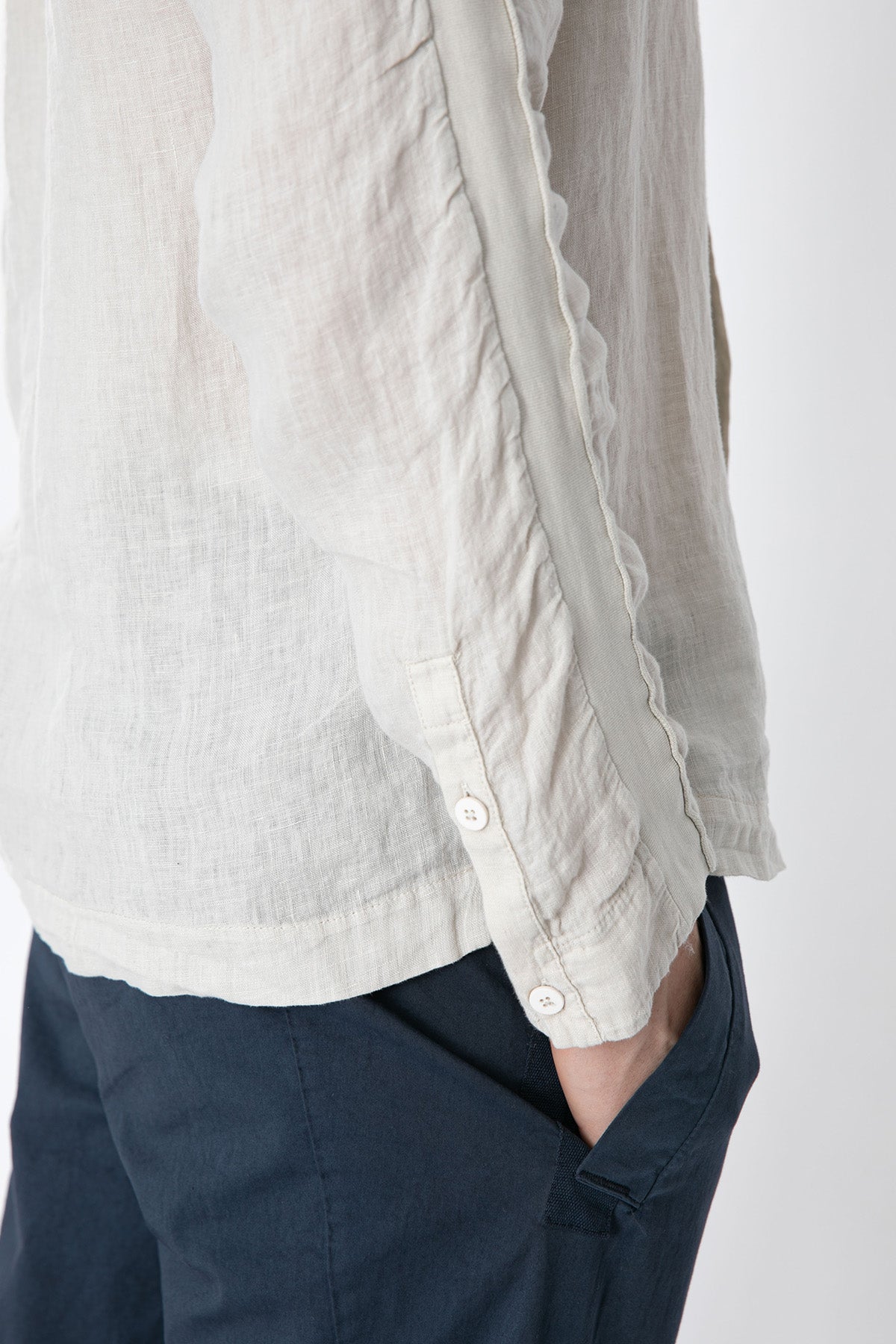 Transit Rahat Kesim Ketenli Gömlek-Libas Trendy Fashion Store