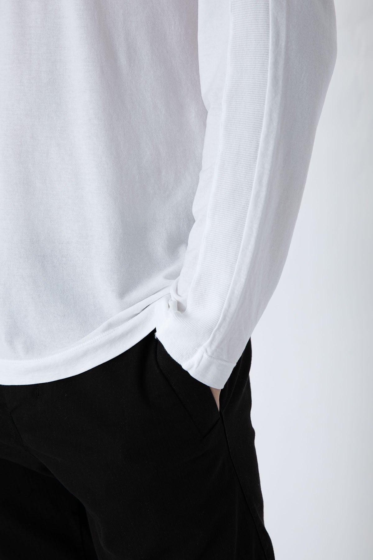 Transit Yuvarlak Yaka Uzun Kollu T-shirt-Libas Trendy Fashion Store