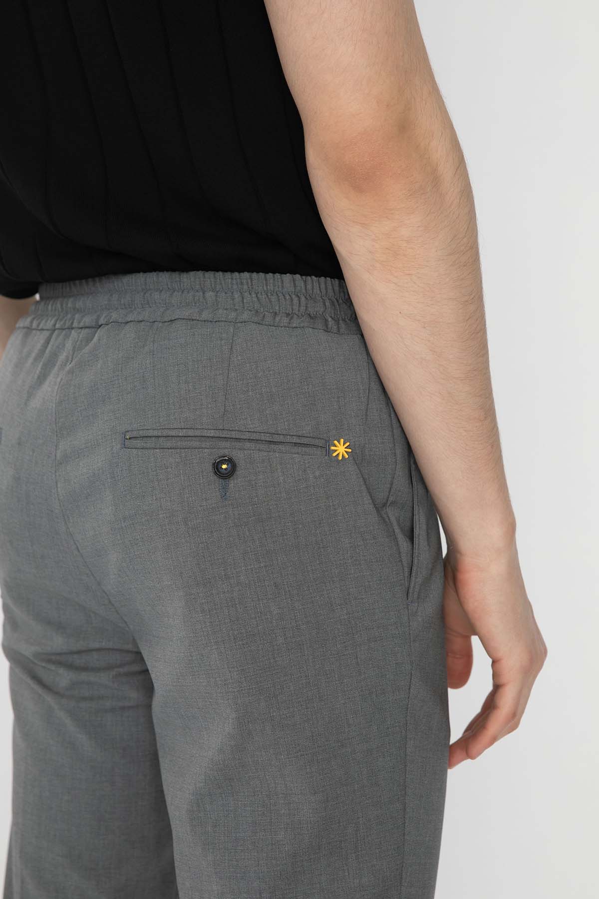 Manuel Ritz Beli Lastikli Tek Pile Pantolon-Libas Trendy Fashion Store