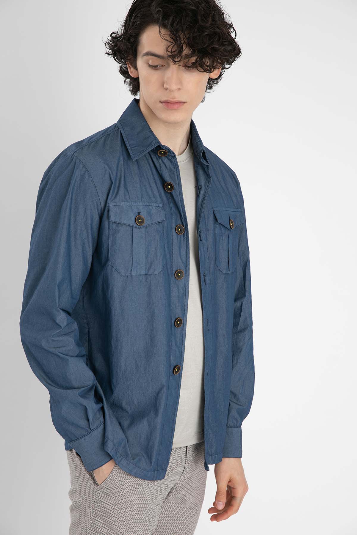 Manuel Ritz Kapak Cepli Gömlek Ceket-Libas Trendy Fashion Store