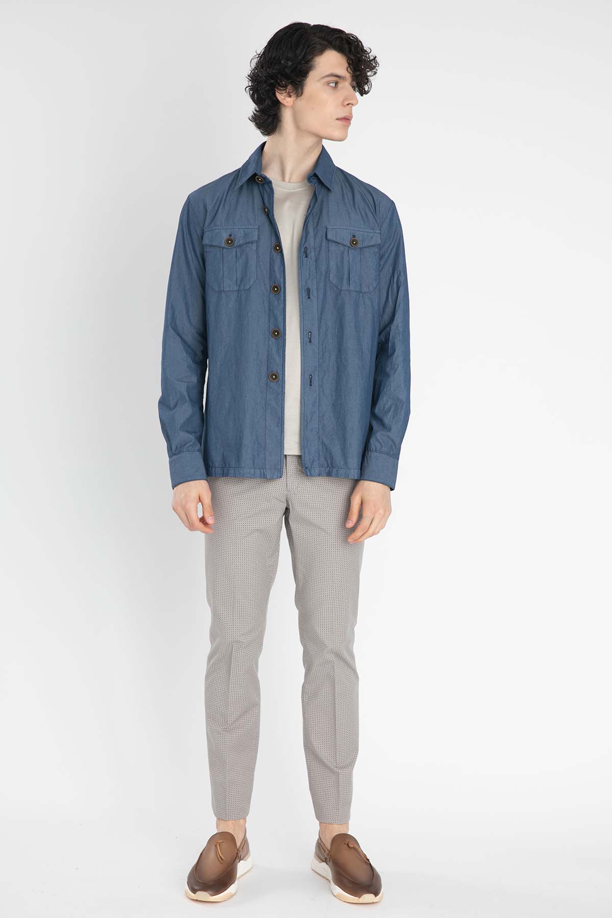 Manuel Ritz Kapak Cepli Gömlek Ceket-Libas Trendy Fashion Store