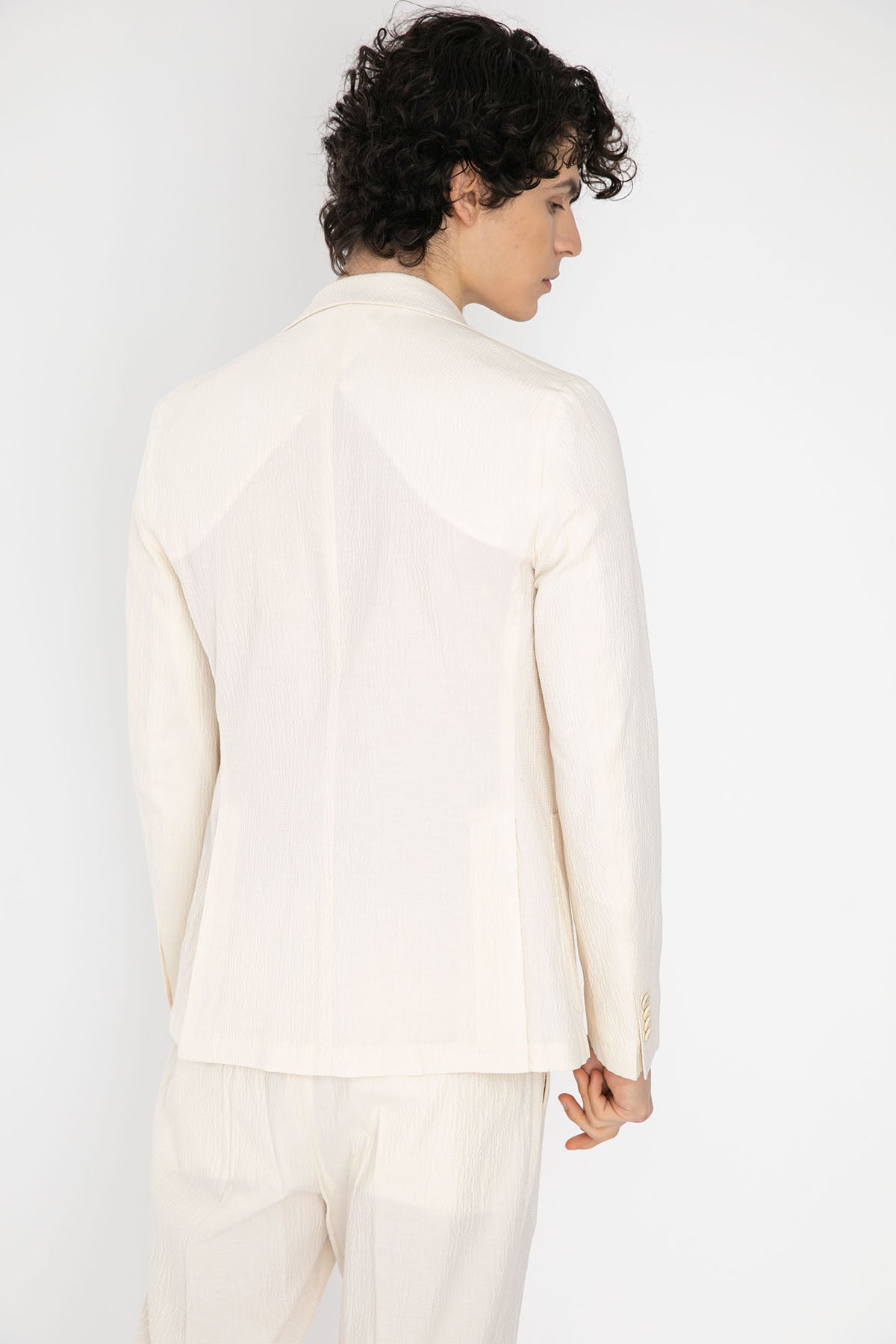 Manuel Ritz Çift Düğme Gofre Ceket-Libas Trendy Fashion Store