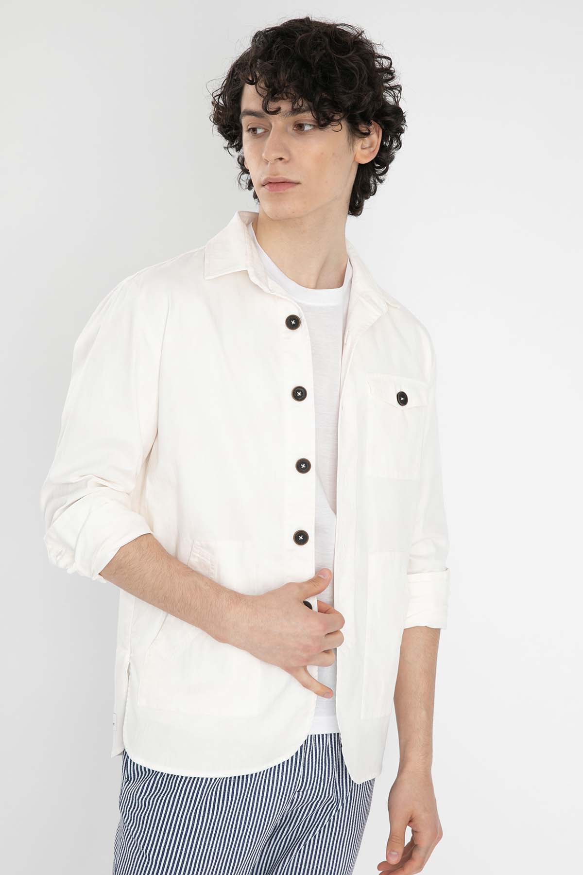 Manuel Ritz Kapak Cepli Gömlek Ceket-Libas Trendy Fashion Store