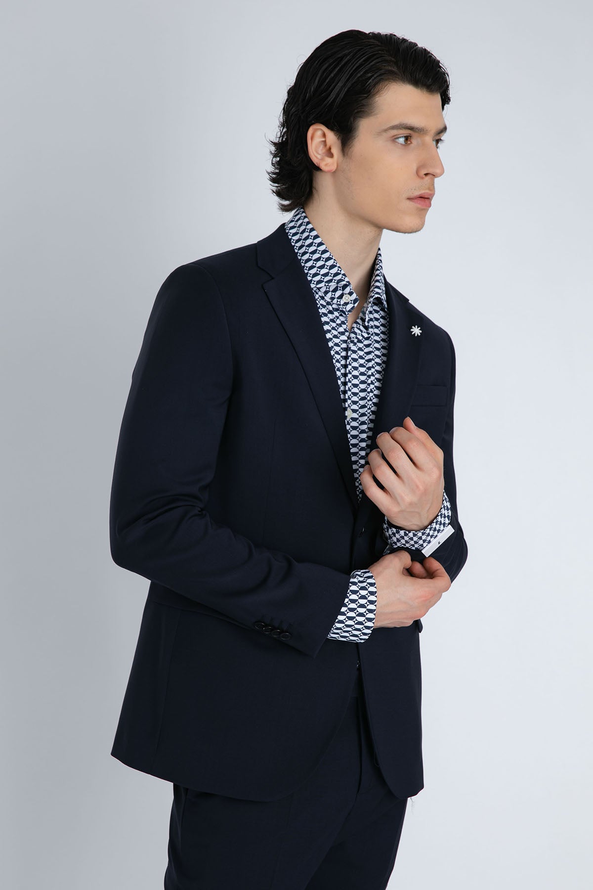 Manuel Ritz Çift Düğme Takım Elbise-Libas Trendy Fashion Store