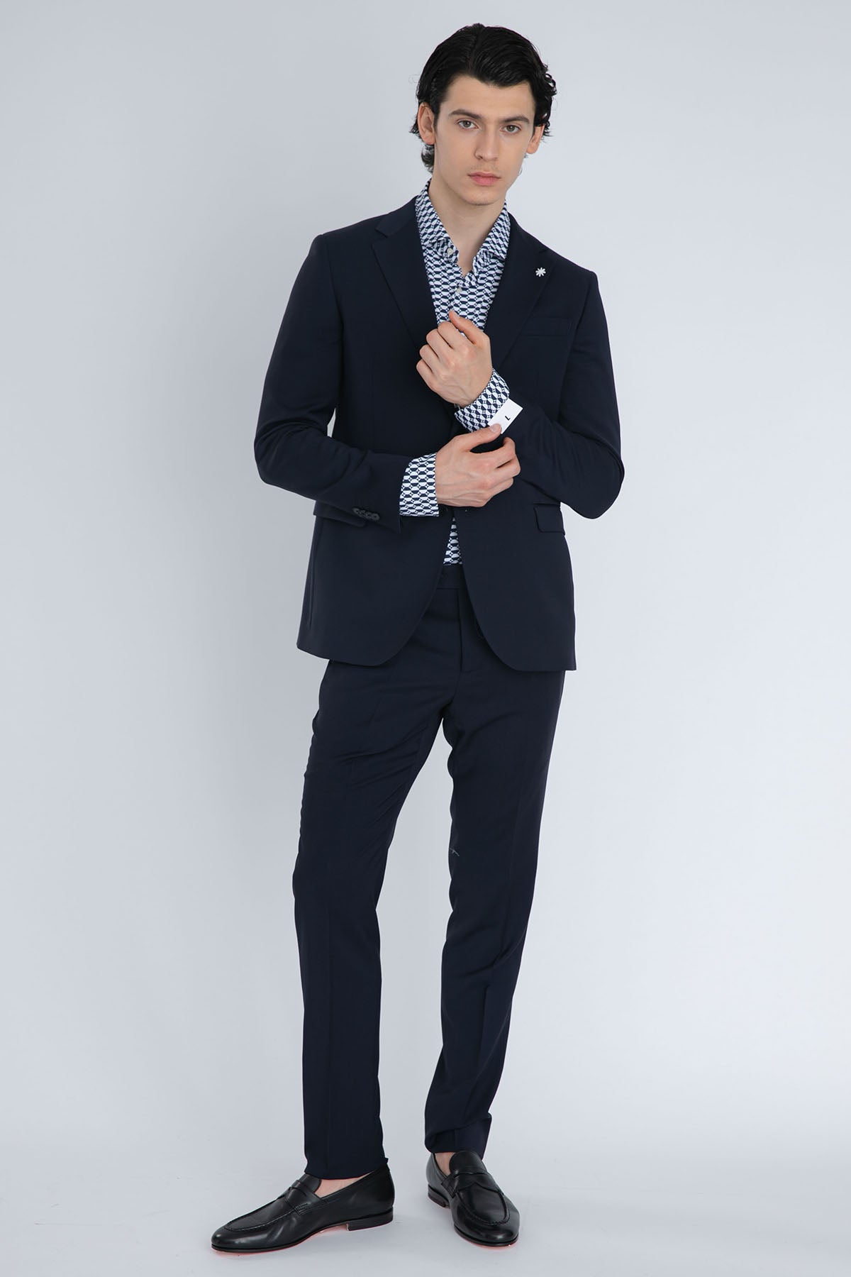 Manuel Ritz Çift Düğme Takım Elbise-Libas Trendy Fashion Store