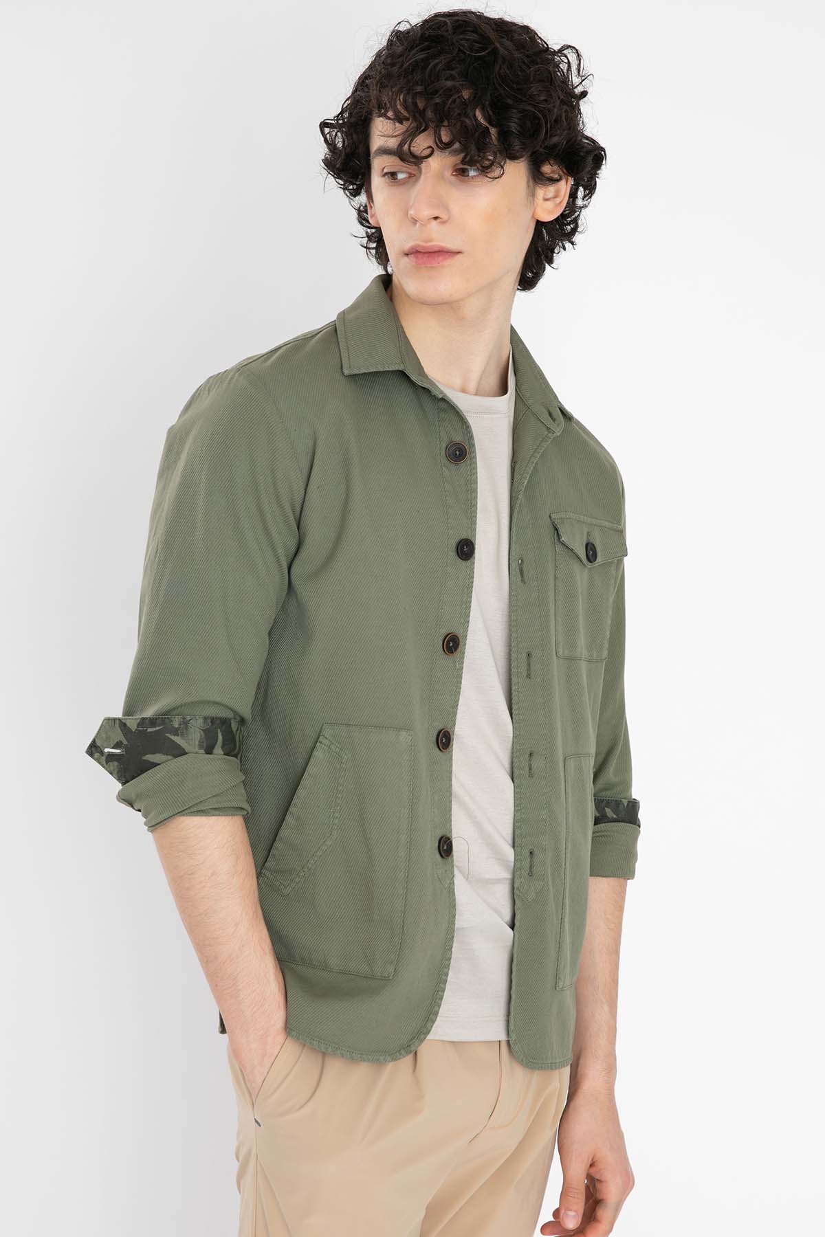 Manuel Ritz Kapak Cepli Gömlek Ceket-Libas Trendy Fashion Store