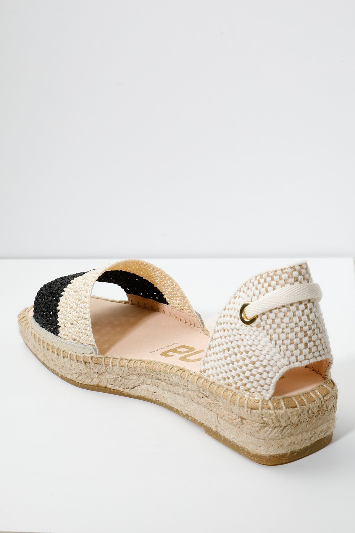 Kanna Bilekten Bağlamalı Küt Burun Espadril-Libas Trendy Fashion Store