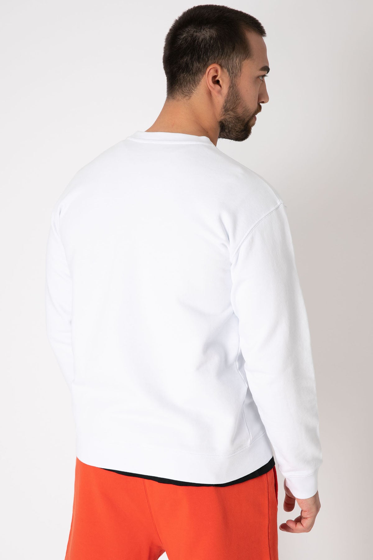 Dondup Logolu Yuvarlak Yaka Sweatshirt-Libas Trendy Fashion Store