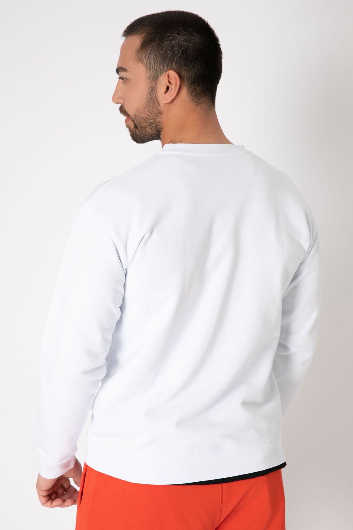 Dondup Logolu Yuvarlak Yaka Sweatshirt-Libas Trendy Fashion Store