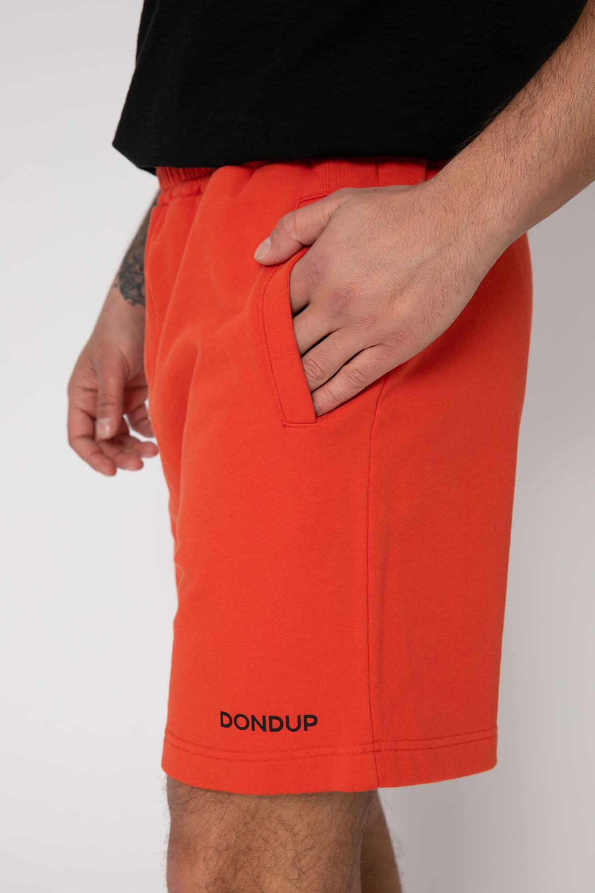 Dondup Beli Lastikli Penye Şort-Libas Trendy Fashion Store