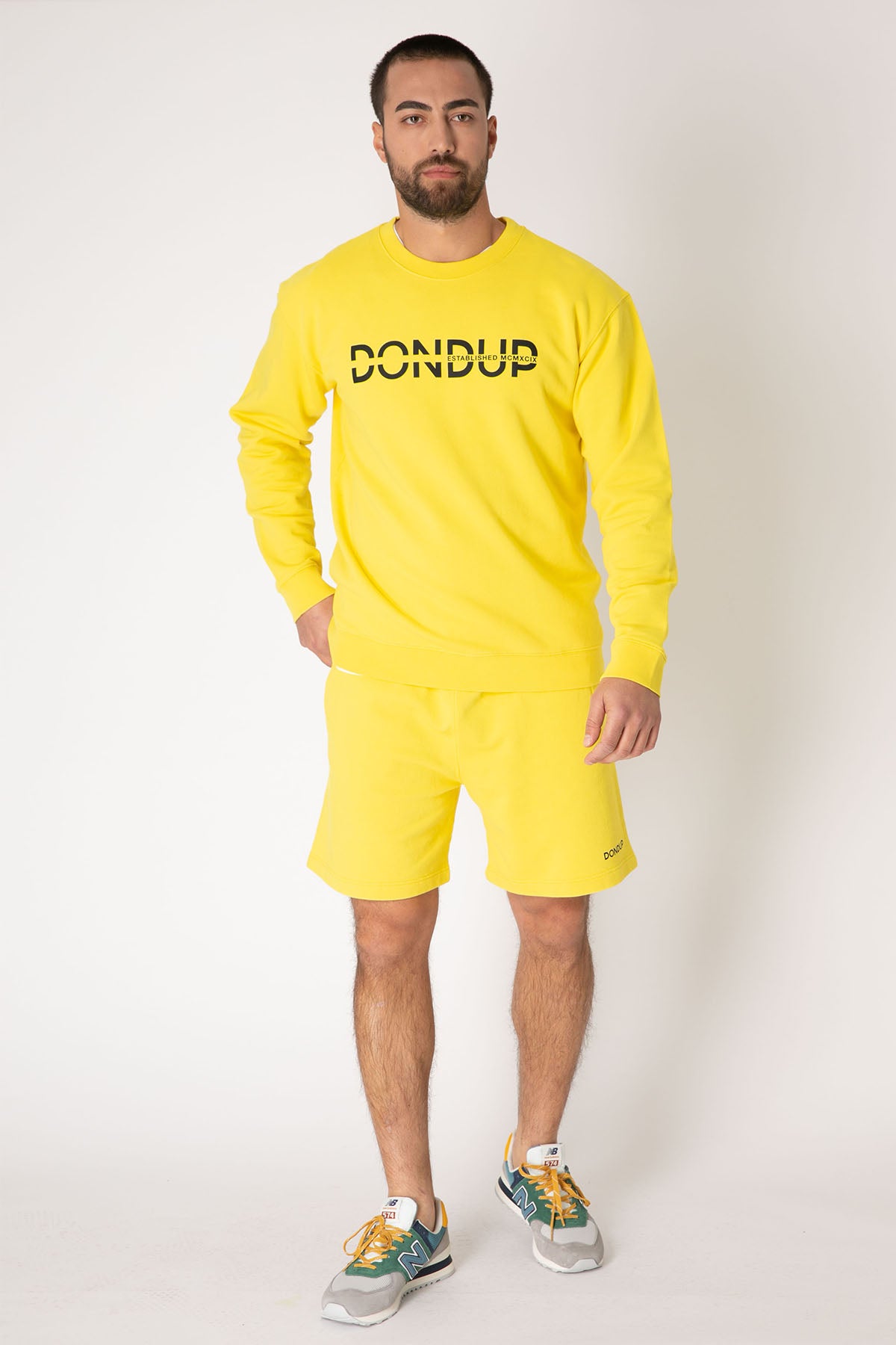 Dondup Beli Lastikli Penye Şort-Libas Trendy Fashion Store