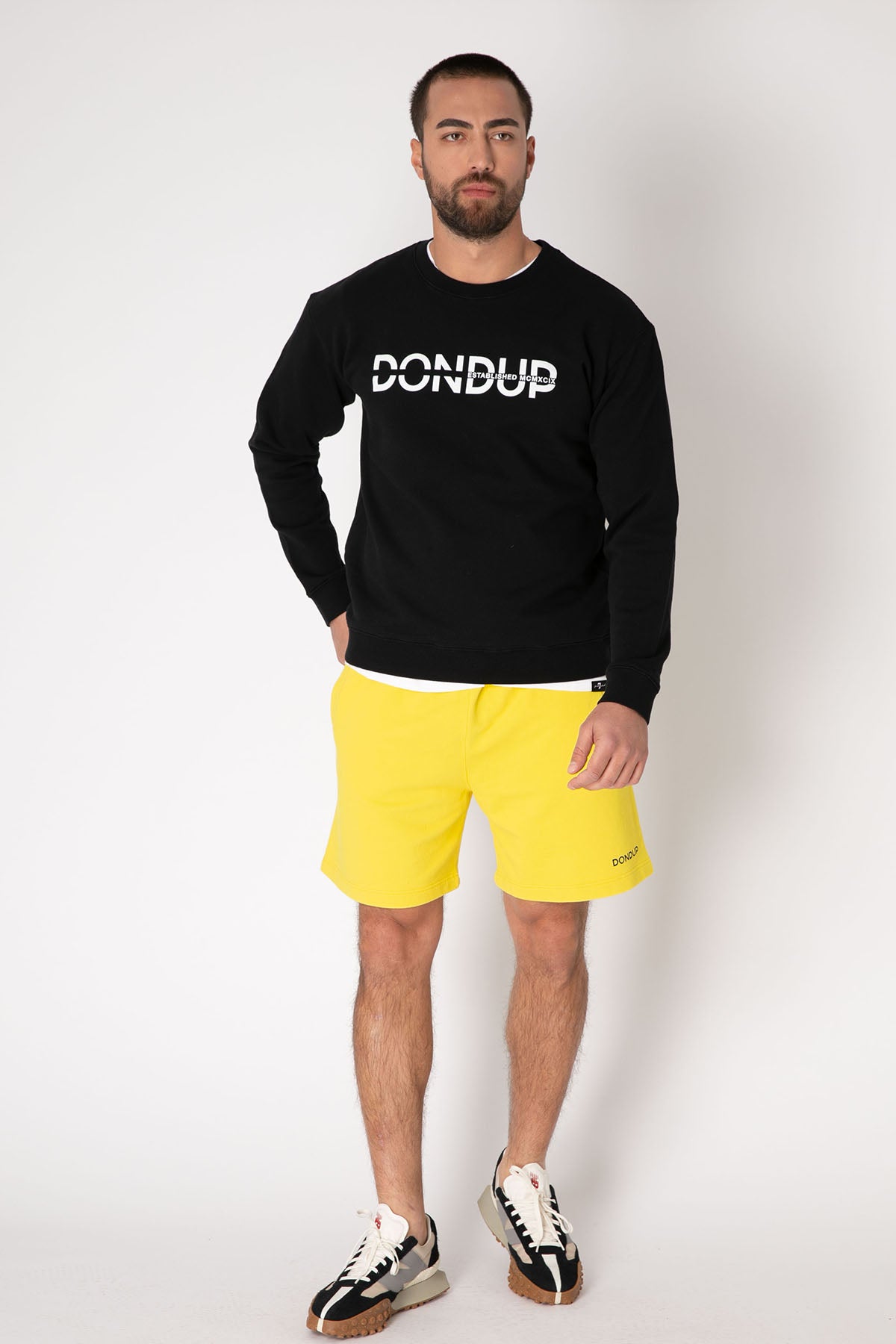 Dondup Beli Lastikli Penye Şort-Libas Trendy Fashion Store