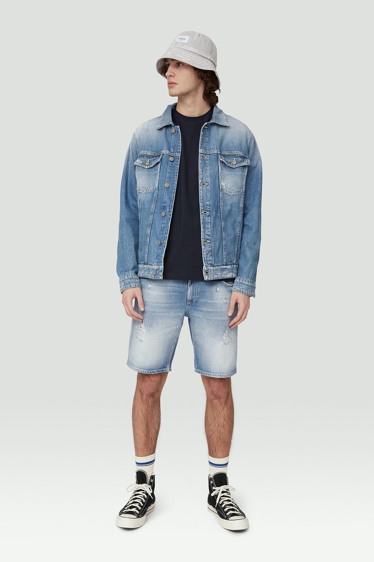 Dondup Logolu Yuvarlak Yaka T-shirt-Libas Trendy Fashion Store