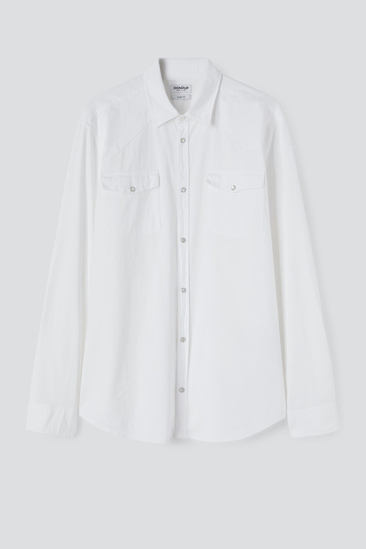 Dondup Slim Fit Çıtçıt Düğmeli Gömlek-Libas Trendy Fashion Store