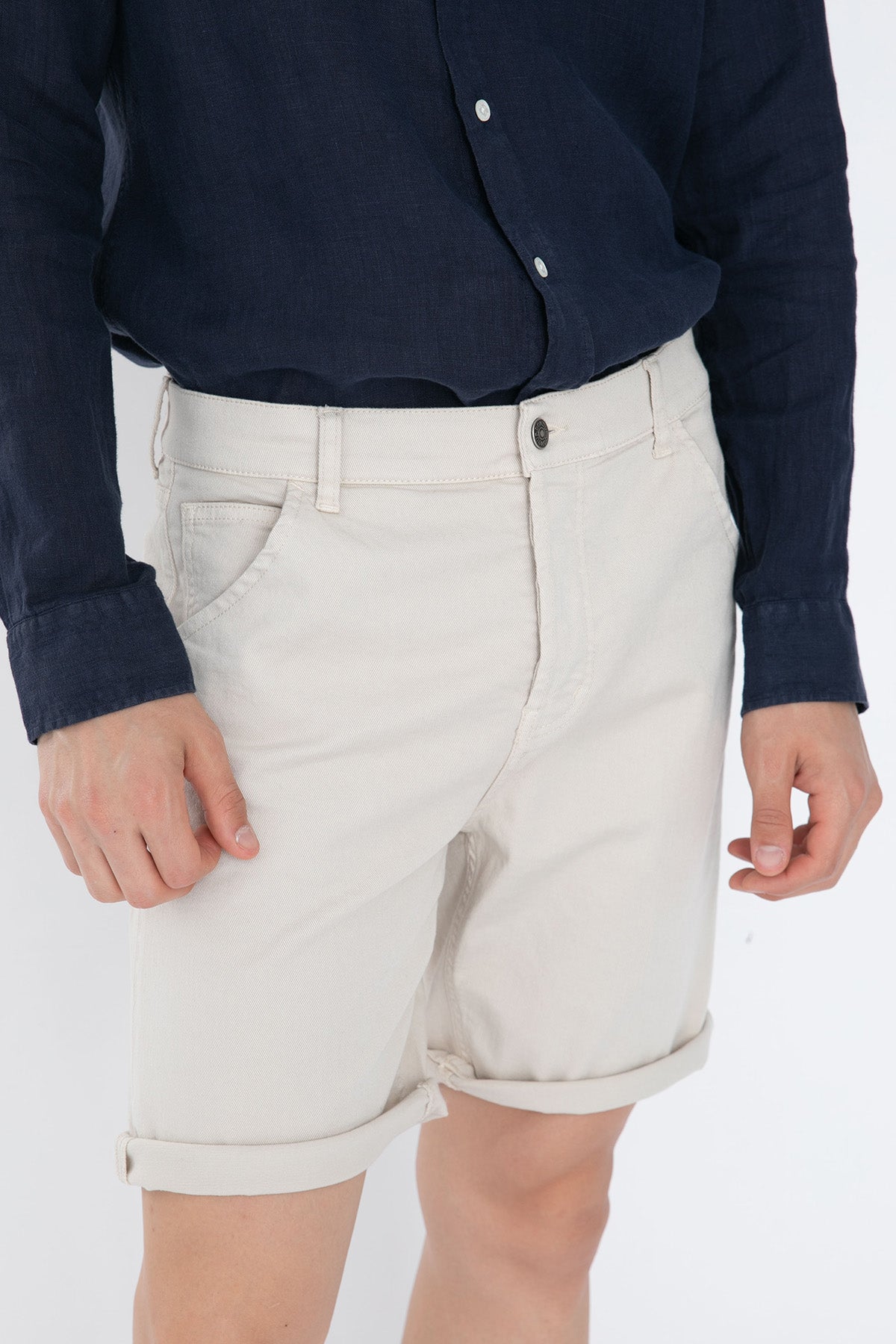 Dondup Julyan Regular Fit Streç Jean Şort-Libas Trendy Fashion Store