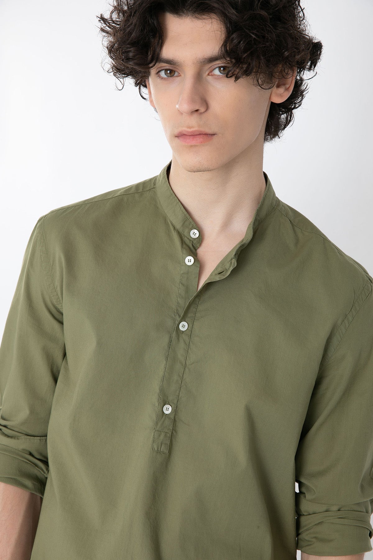 Dondup Hakim Yaka Yarım Patlı Gömlek-Libas Trendy Fashion Store