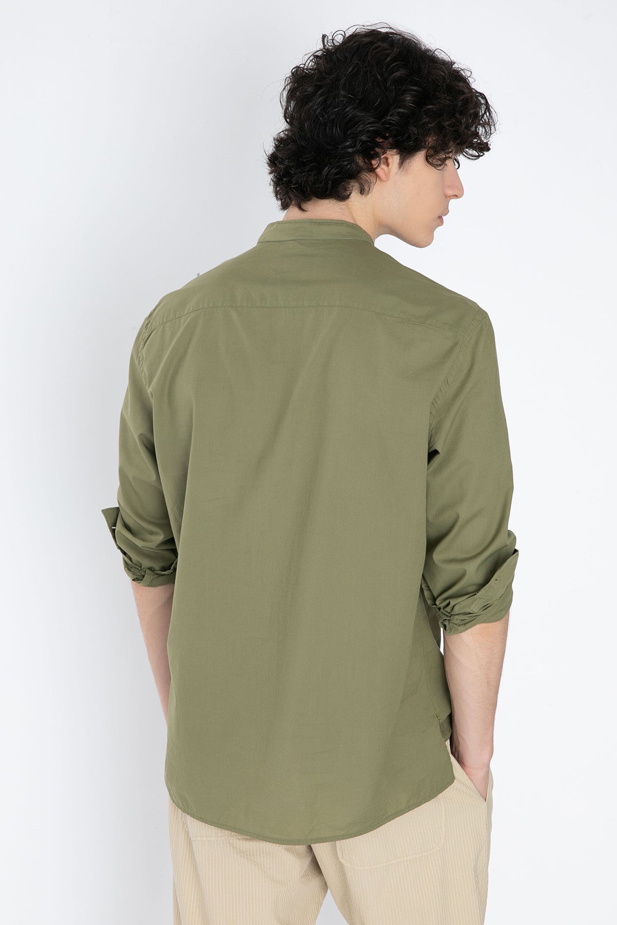 Dondup Hakim Yaka Yarım Patlı Gömlek-Libas Trendy Fashion Store