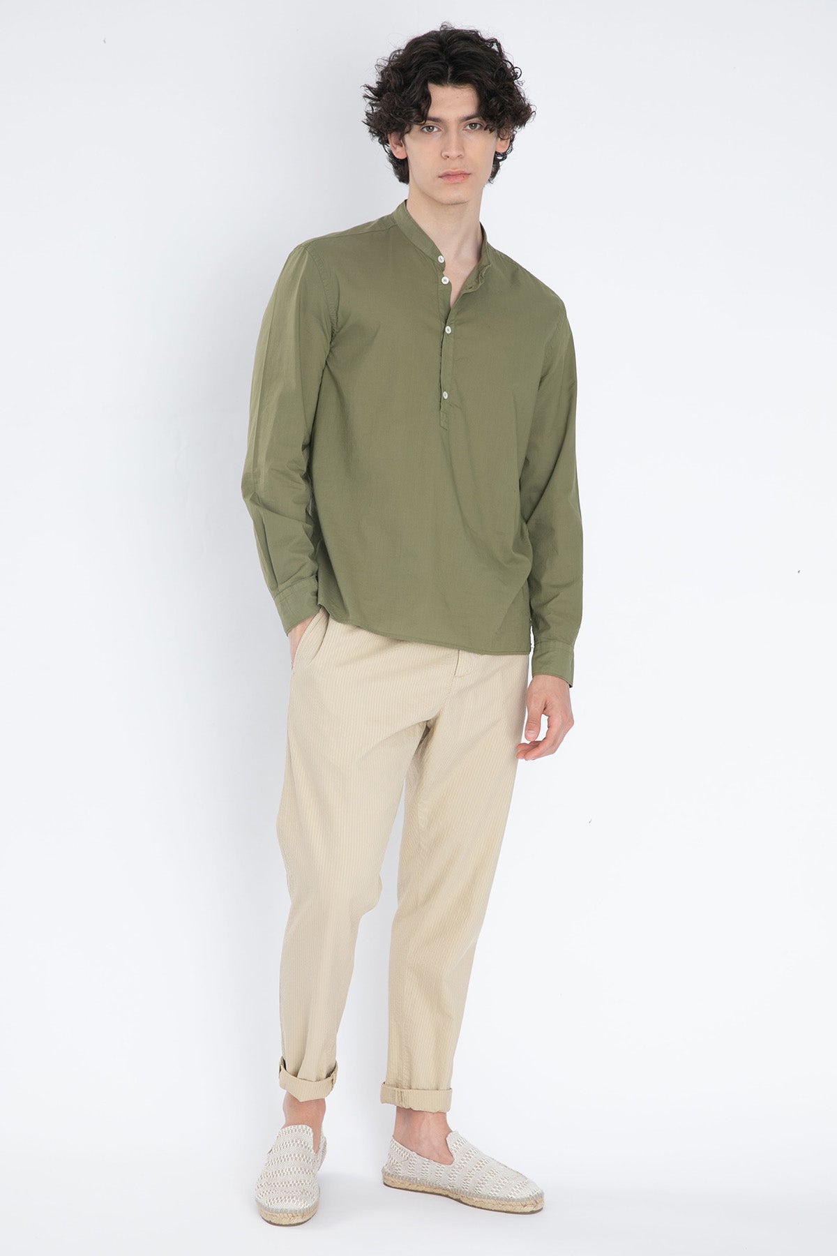 Dondup Beli Lastikli Çizgili Pantolon-Libas Trendy Fashion Store