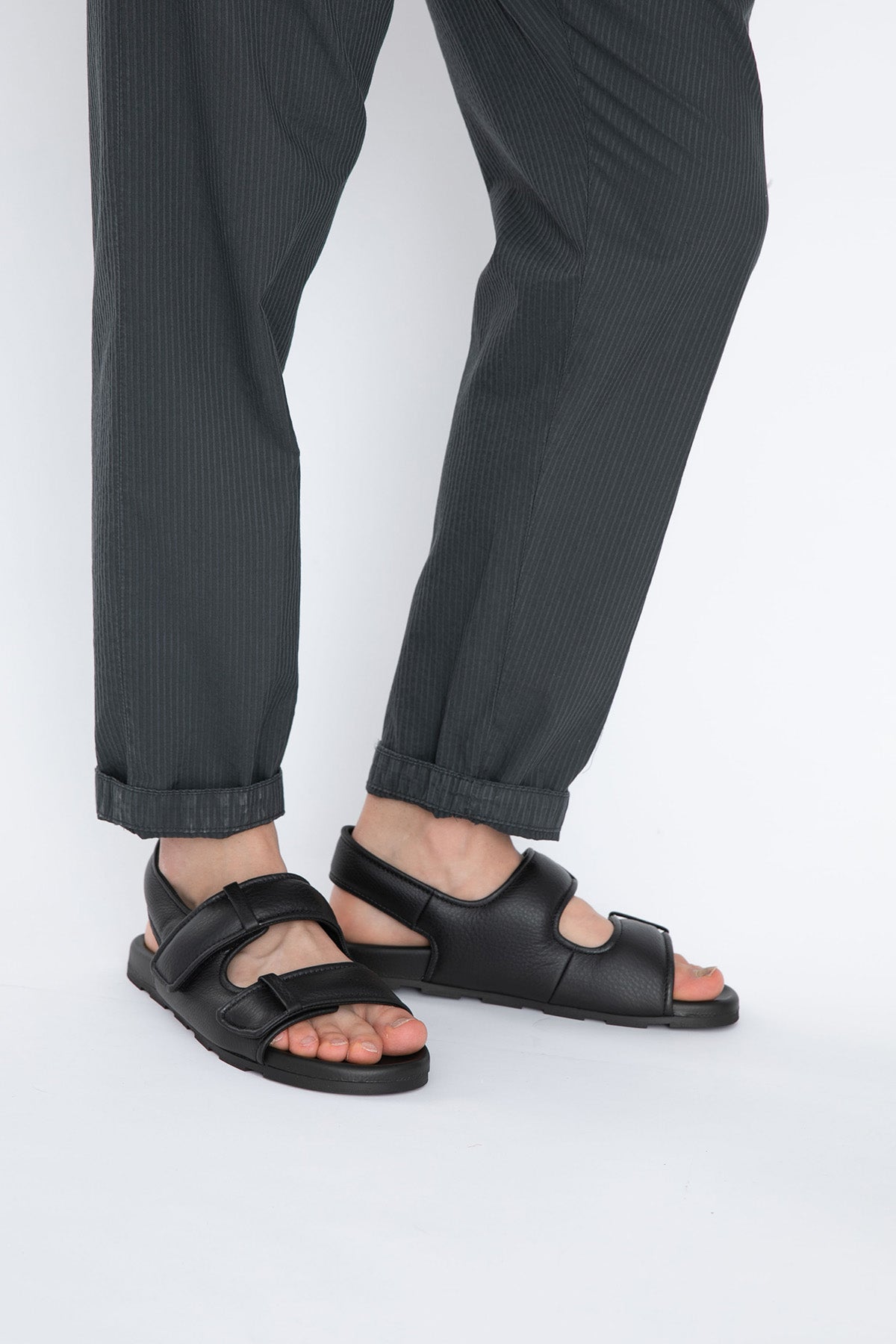 Dondup Beli Lastikli Çizgili Pantolon-Libas Trendy Fashion Store