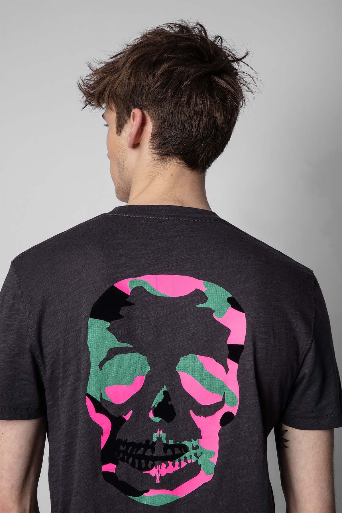 Zadig & Voltaire Yuvarlak Yaka Baskılı T-shirt-Libas Trendy Fashion Store