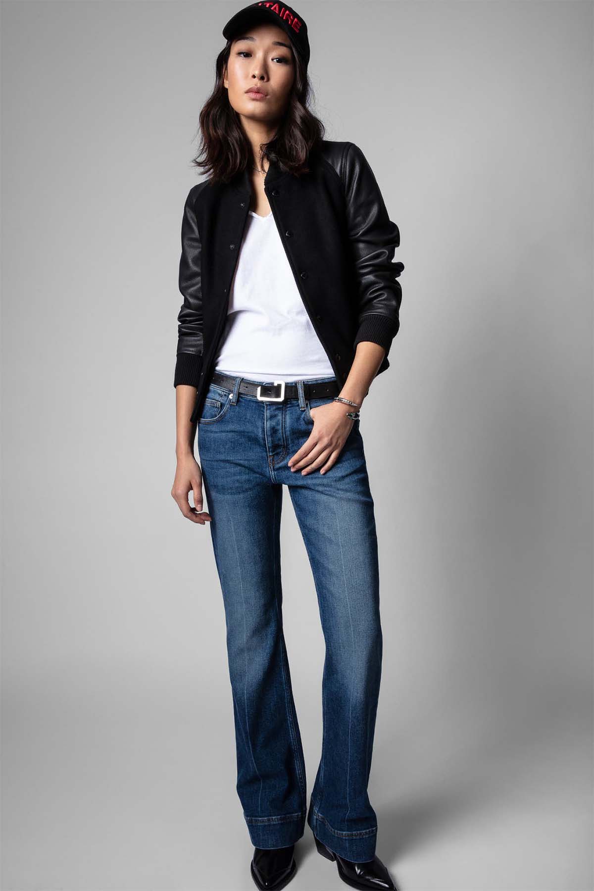 Zadig & Voltaire Sırtta Nakış Logolu T-shirt-Libas Trendy Fashion Store