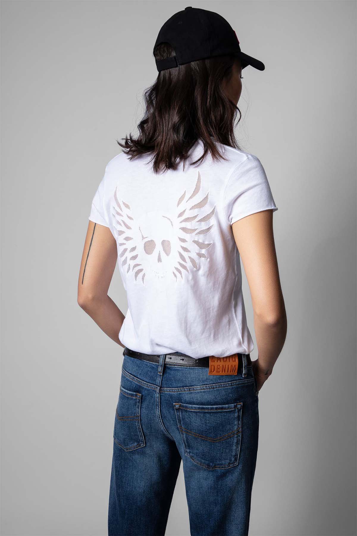 Zadig & Voltaire Sırtta Nakış Logolu T-shirt-Libas Trendy Fashion Store