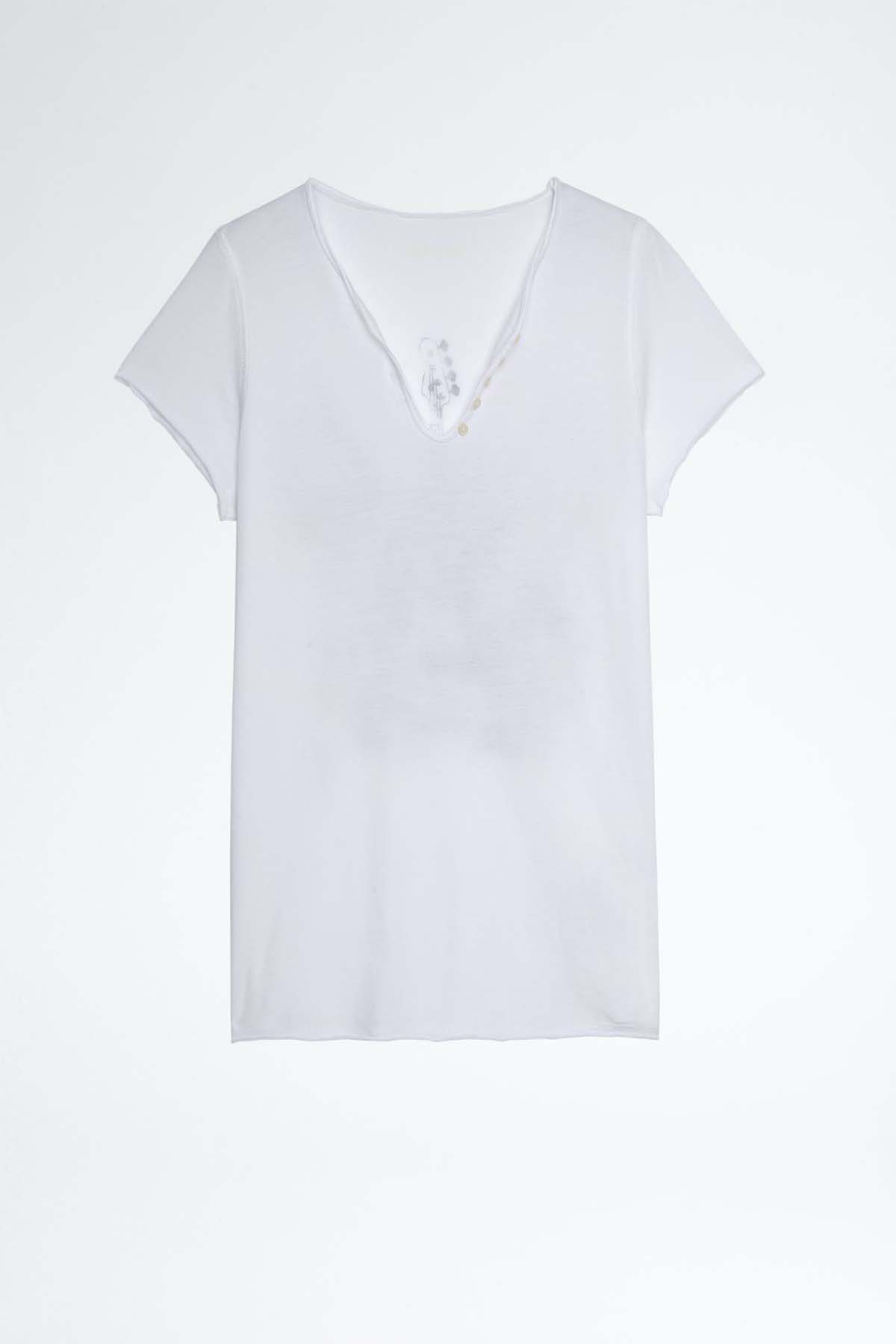 Zadig & Voltaire Sırtta Logo Baskılı T-shirt-Libas Trendy Fashion Store