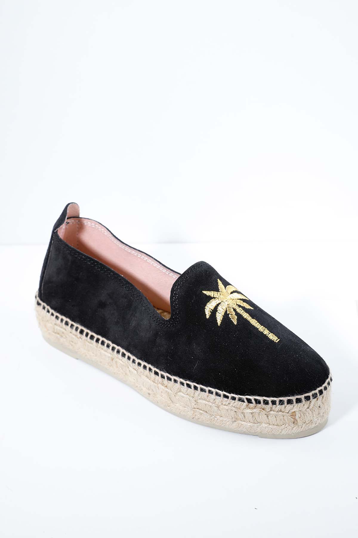 Manebi Palm Springs Süet Espadril-Libas Trendy Fashion Store