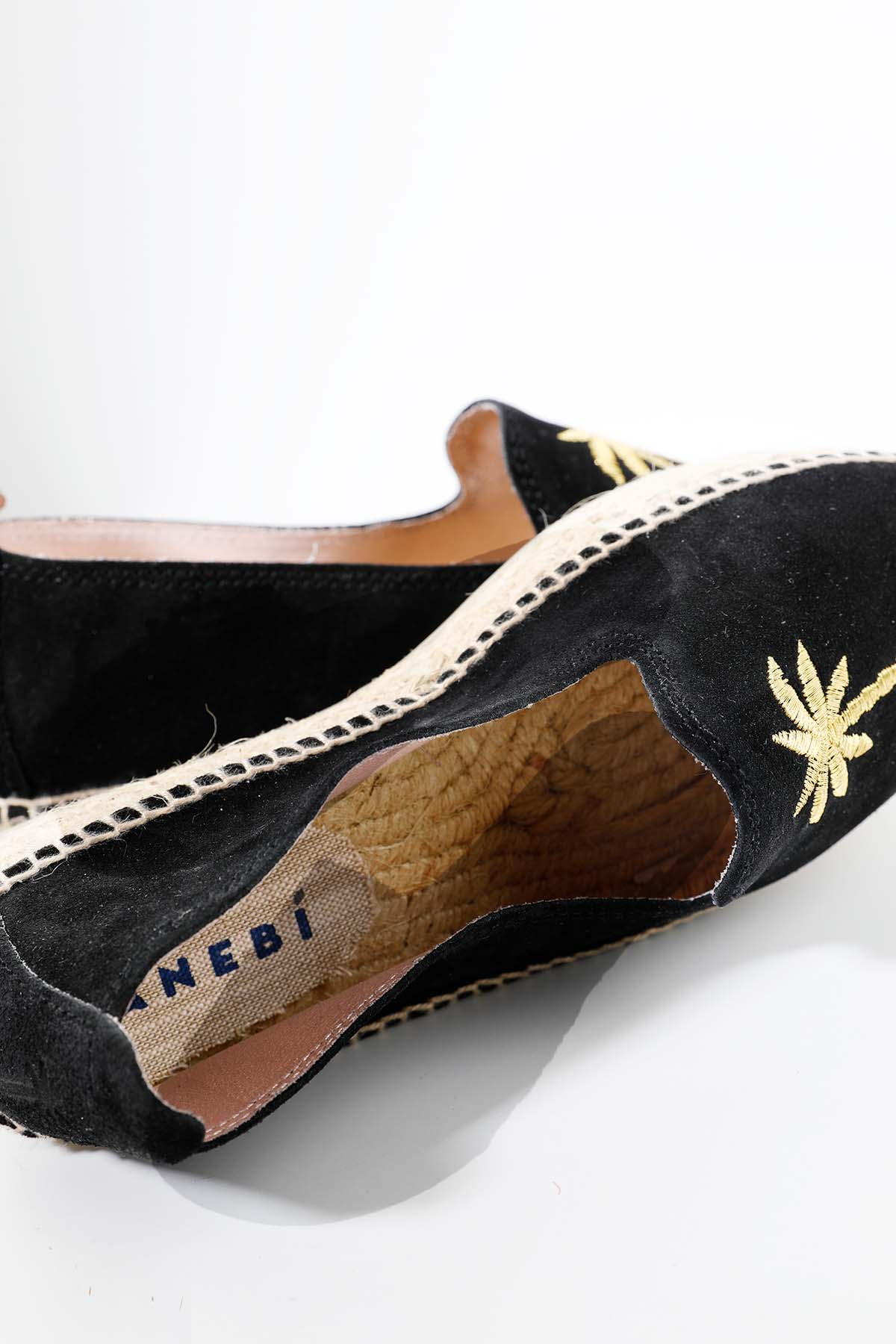 Manebi Palm Springs Süet Espadril-Libas Trendy Fashion Store