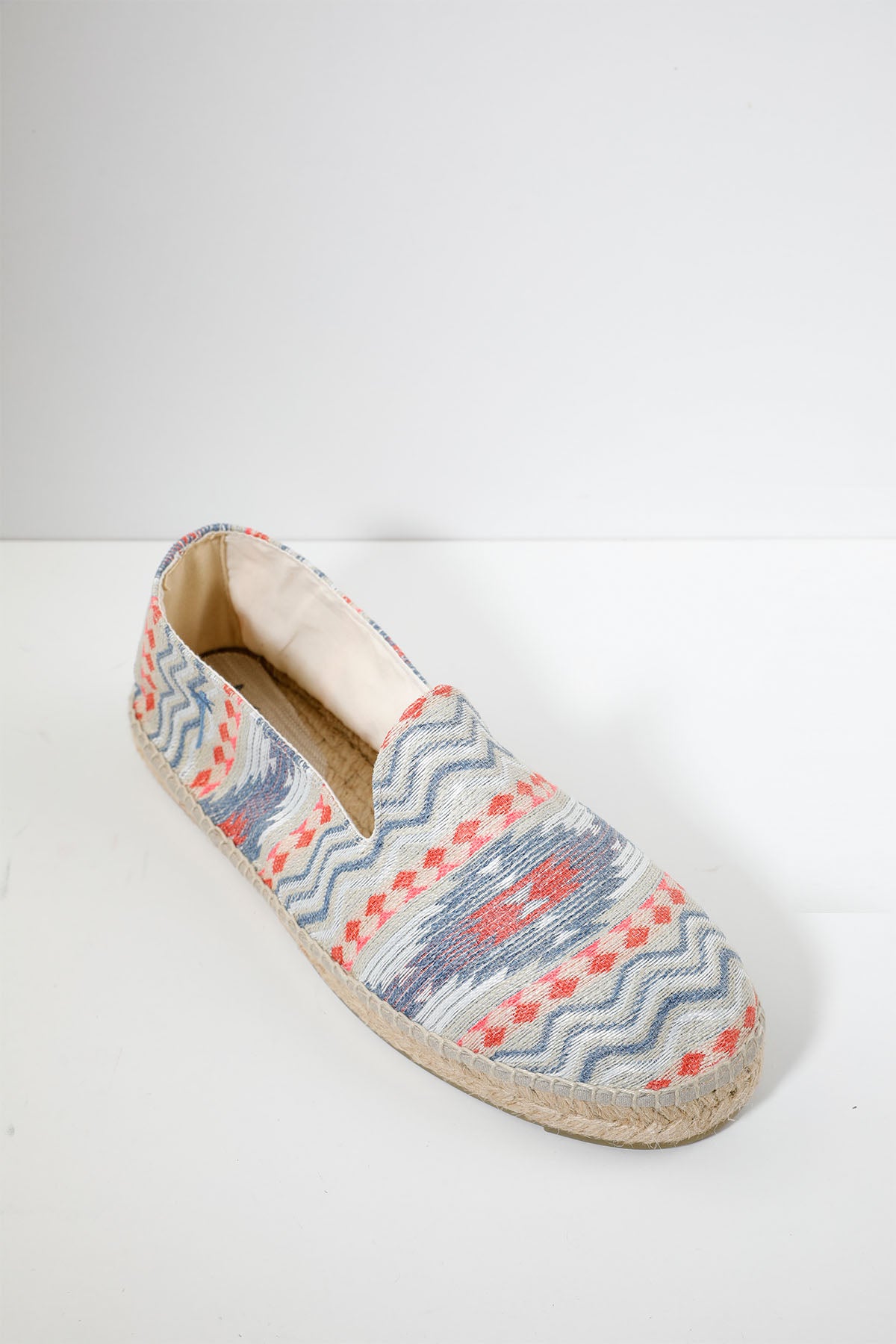 Manebi Tulum Renkli Desenli Espadril-Libas Trendy Fashion Store