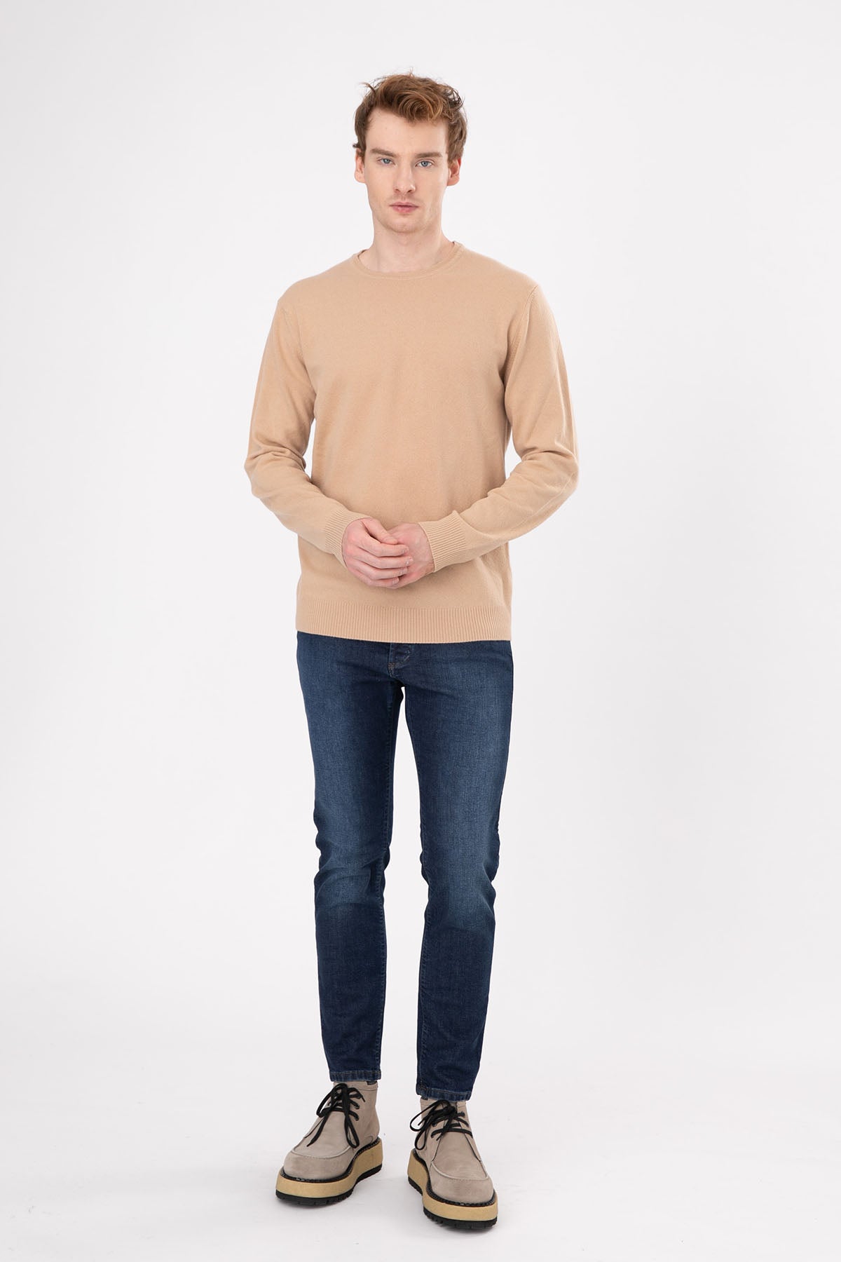 Manifattura İnce Örgü Kaşmirli Yün Triko-Libas Trendy Fashion Store