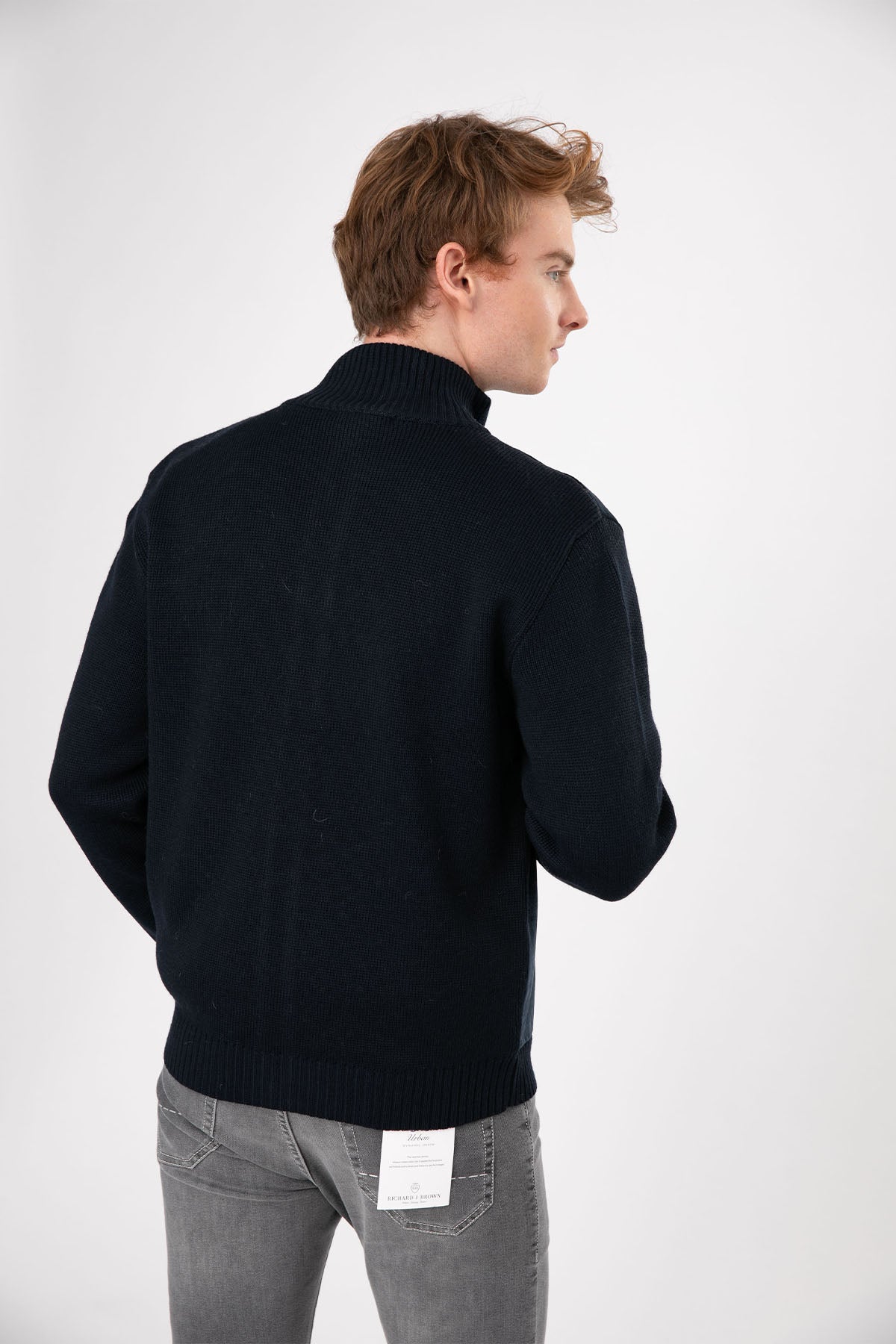 Manifattura Örgü Triko Detaylı Süet Deri Ceket-Libas Trendy Fashion Store