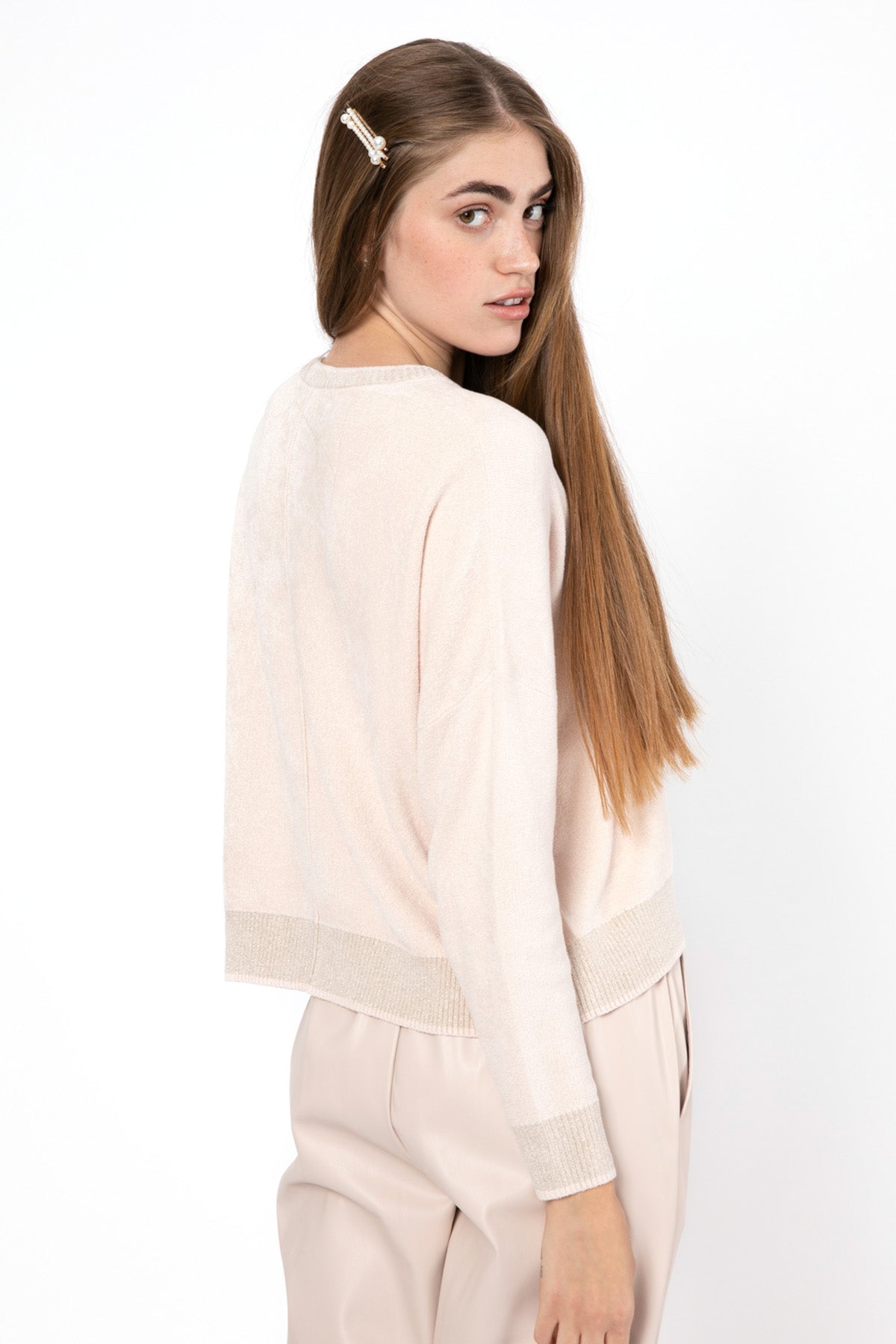 Liu Jo Yuvarlak Yaka Logolu Triko-Libas Trendy Fashion Store