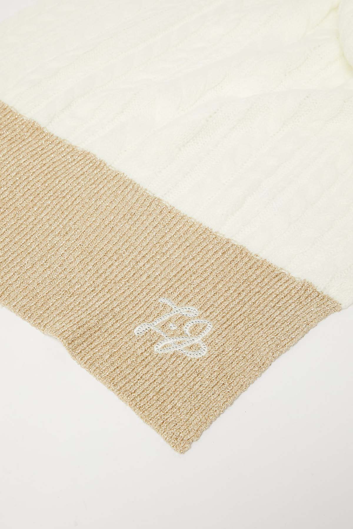 Liu Jo Renk Kombinasyonlu Saç Örgü Atkı-Libas Trendy Fashion Store