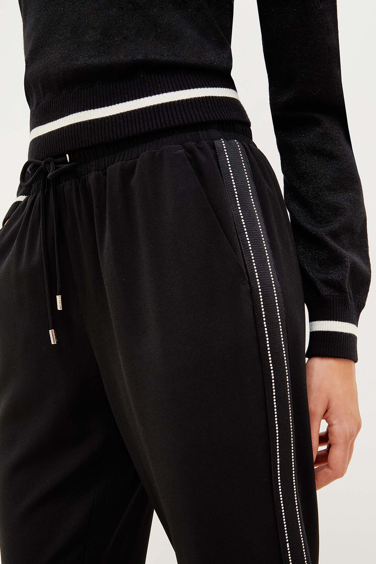 Liu Jo Beli Lastikli Şeritli Eşofman Altı-Libas Trendy Fashion Store