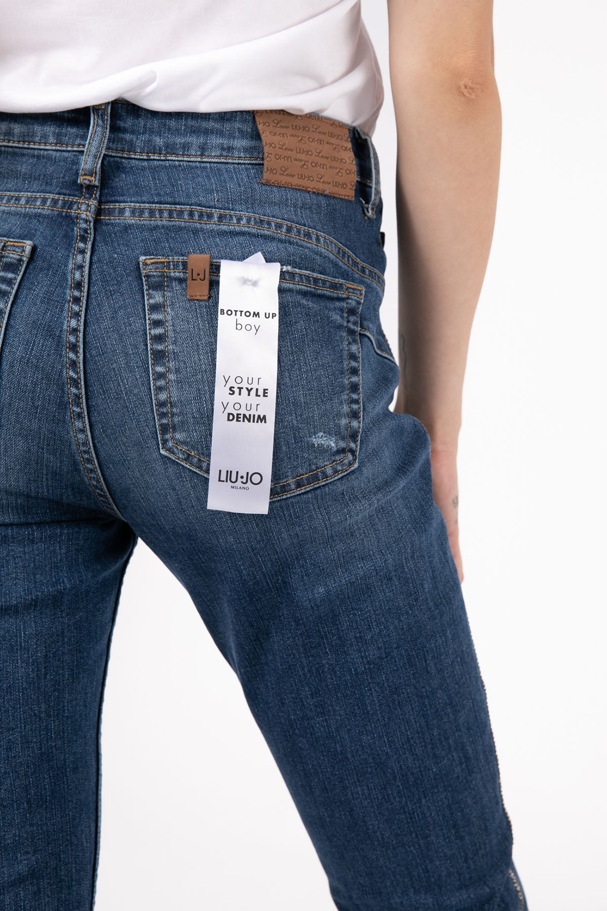 Liu Jo Precious Skinny Fit Streç Jeans-Libas Trendy Fashion Store