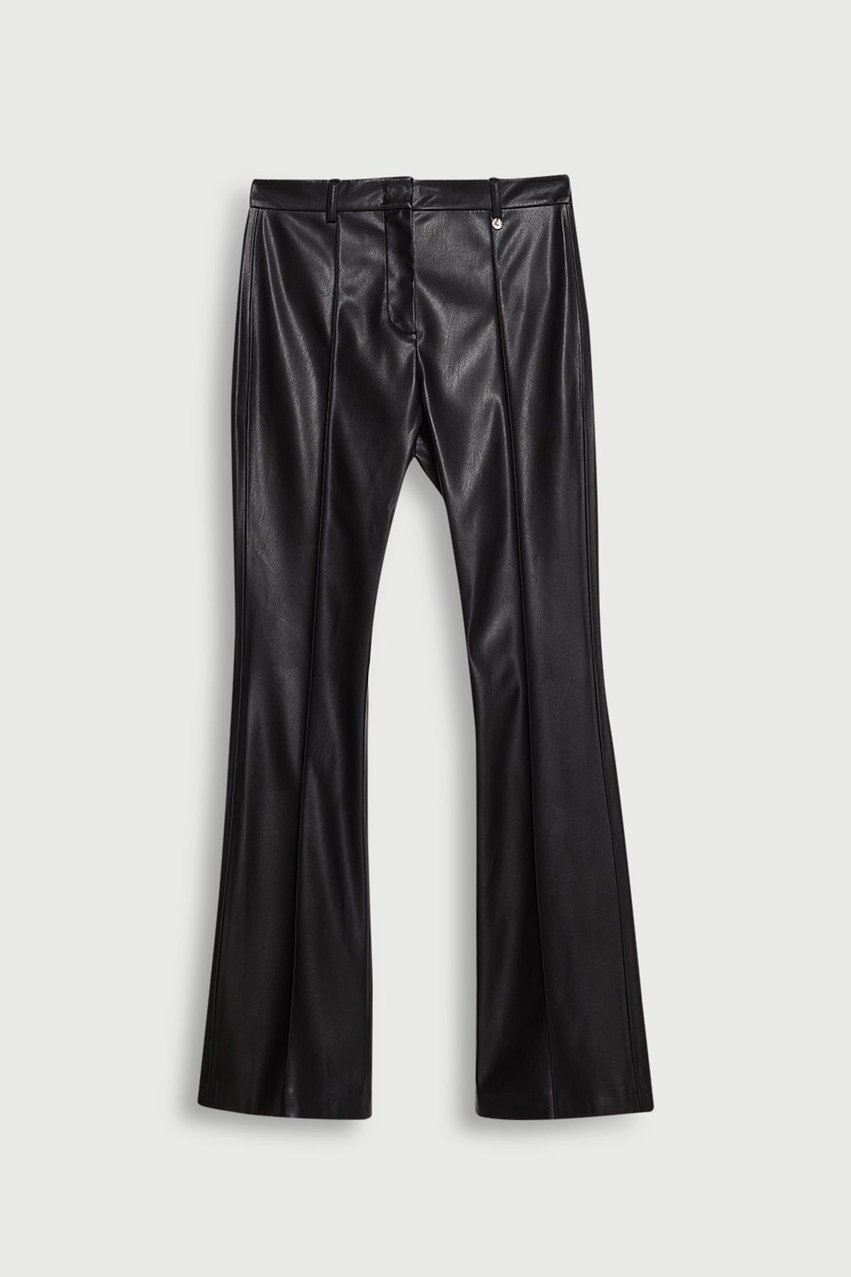 Liu Jo Yüksek Bel Deri Pantolon-Libas Trendy Fashion Store