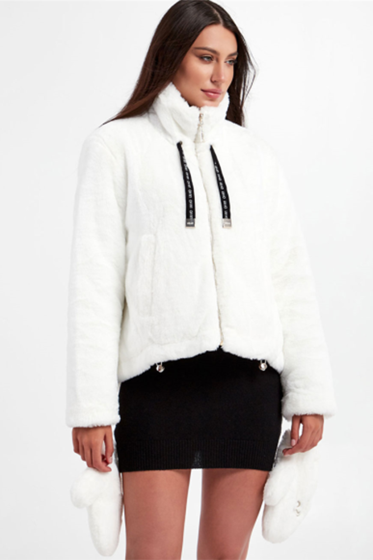 Liu Jo Çift Taraflı Peluş Mont-Libas Trendy Fashion Store