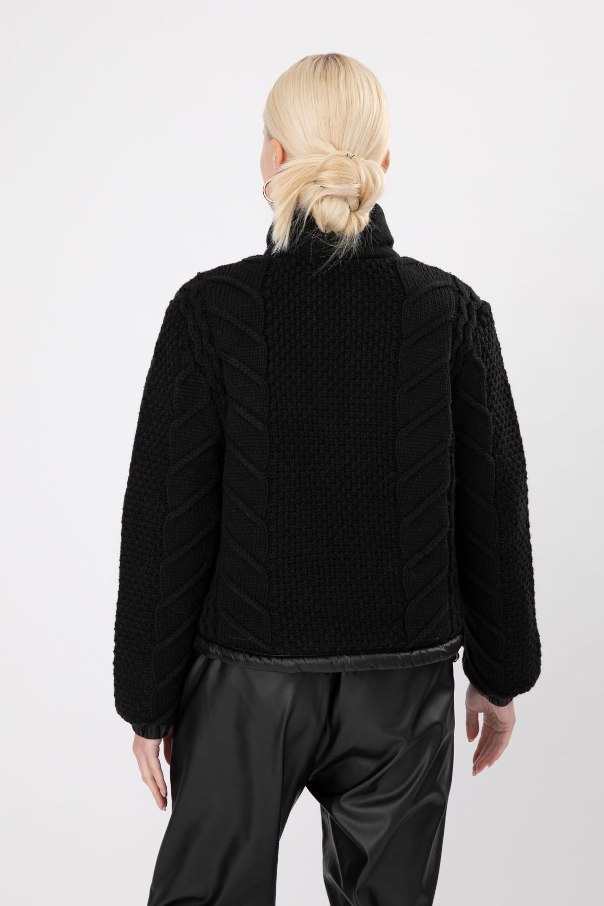 Liu Jo Çift Taraflı Dik Yaka Örgü Triko Ceket-Libas Trendy Fashion Store